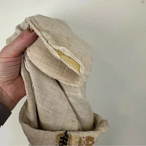 Speed Limit Mph Button Down Top Size Medium Linen Blend Boho Embroidered Artsy - Picture 4 of 10